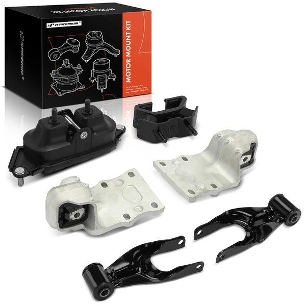 6-Pc Engine Mount + Automatic Transmission Mount + Engine Torque Strut Mount, A-Premium APEM1361