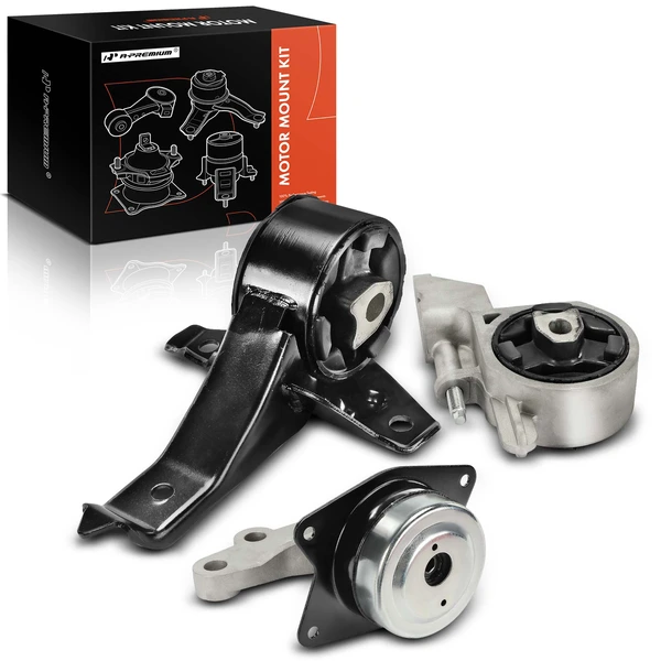 2006-2007 Pontiac G6 3-Pc Transmission Mount Left A-Premium APEM1364