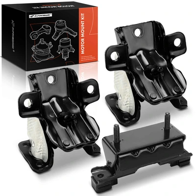 3 Pcs Engine Motor & Transmission Mount
