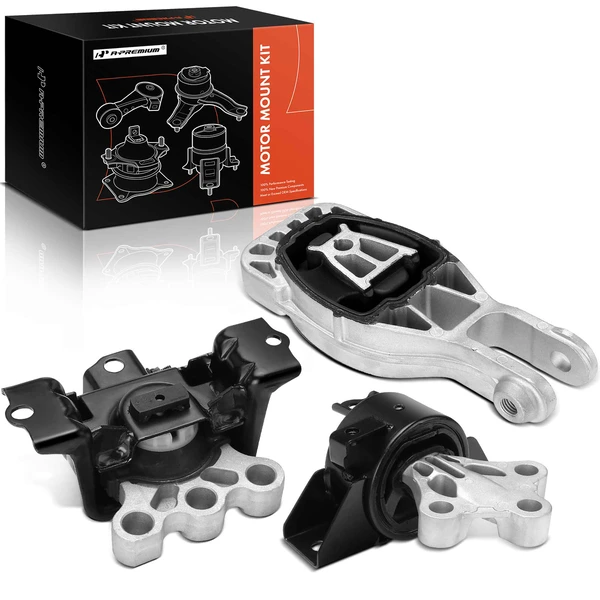 3 Pcs Engine Motor & Transmission Mount & Torque Strut Mount for 2019-2020 Chevrolet Sonic