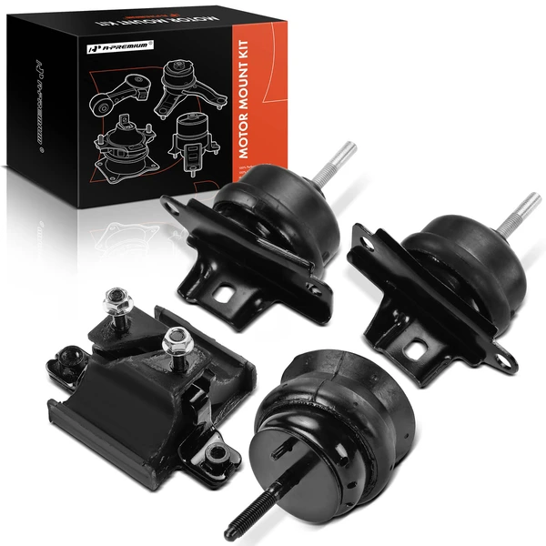 4-Pc Engine Motor + Automatic Transmission Mount A-Premium APEM1523