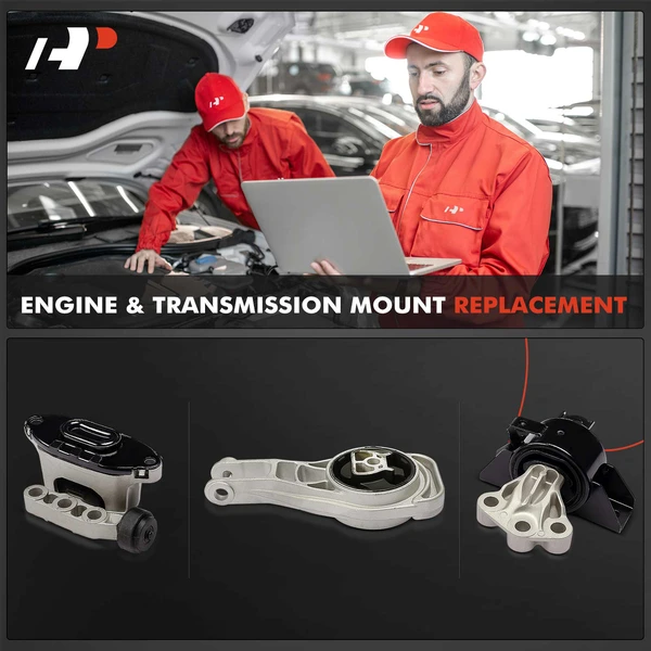 3-Pc Engine Motor Mount A-Premium APEM1510