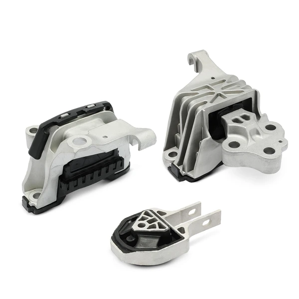 2013-2016 Dodge Dart 3-Pc Engine Mount and Transmission Mount Kit Front & Rear A-Premium APEM208