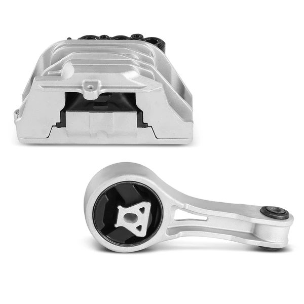 2-Pc Motor Mount + Torque Strut Mount, Front & Rear, A-Premium APEM261