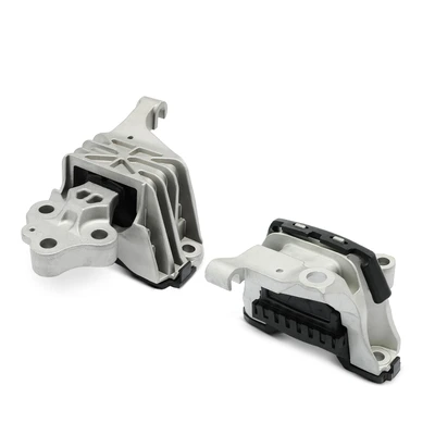 2 Pcs Engine Motor Mount & Transmission Mount
