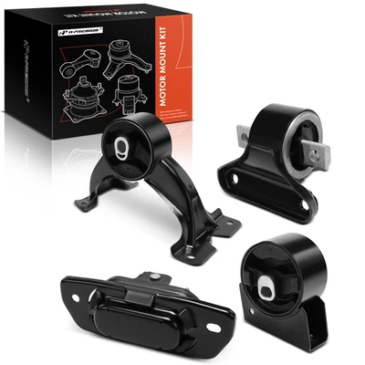 4 Pcs Engine Motor & Transmission Mount