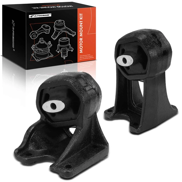 2-Pc Motor Mount Front Left & Front Right A-Premium APEM999