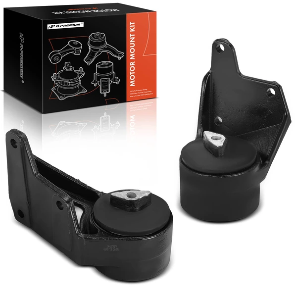 1994-2002 Dodge Ram 2500 2-Pc Motor Mount Front Left & Front Right A-Premium APEM1004