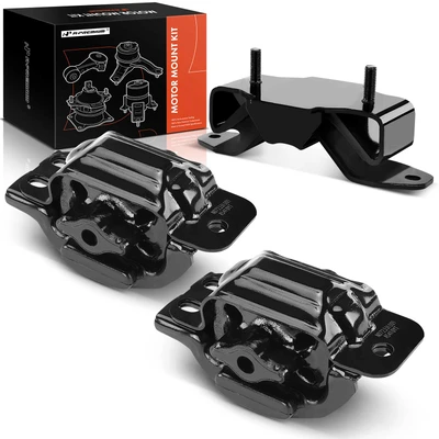 3 Pcs Automatic Engine Motor Mount & Transmission Mount