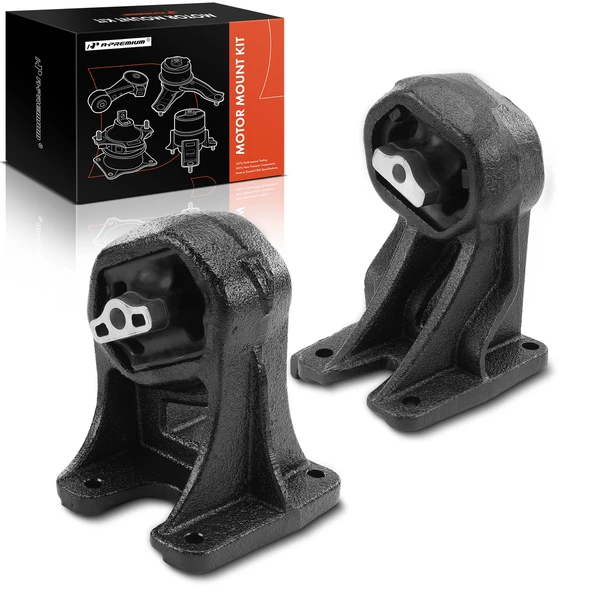 2-Pc Motor Mount, Front, A-Premium APEM1010