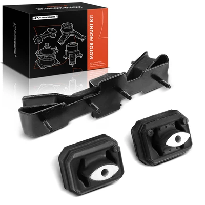 3 Pcs Engine Mount Bushing & Transmission Mount