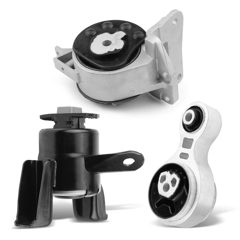 2010-2011 Mercury Milan 3-Pc Engine Mount and Transmission Mount Kit Front A-Premium APEM155