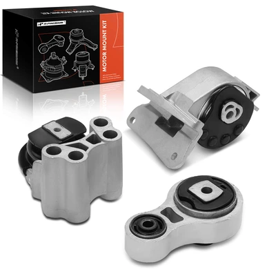 3pc Engine Mount and Transmission Mount Kit Front A-Premium APEM308