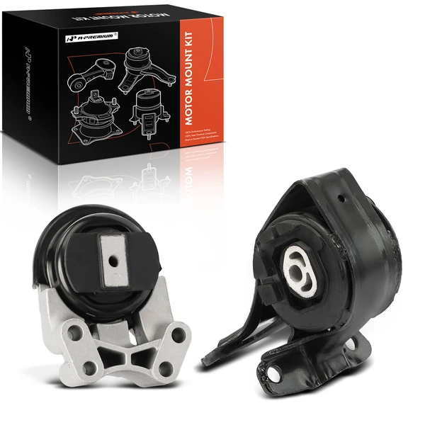 2 Pcs Engine Motor & Transmission Mount for 2007-2015 Lincoln MKX