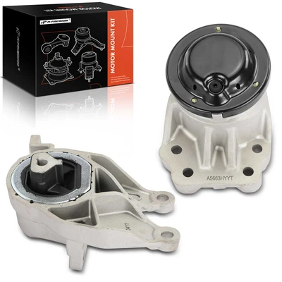 2 Pcs Engine Motor Mount & Transmission Mount