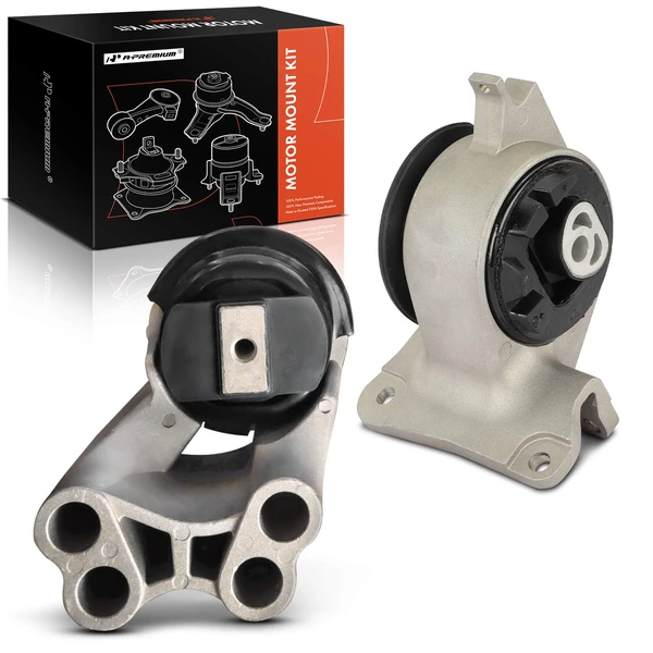 2 Pcs Engine Mount & Transmission Mount for 2010-2012 Ford Fusion