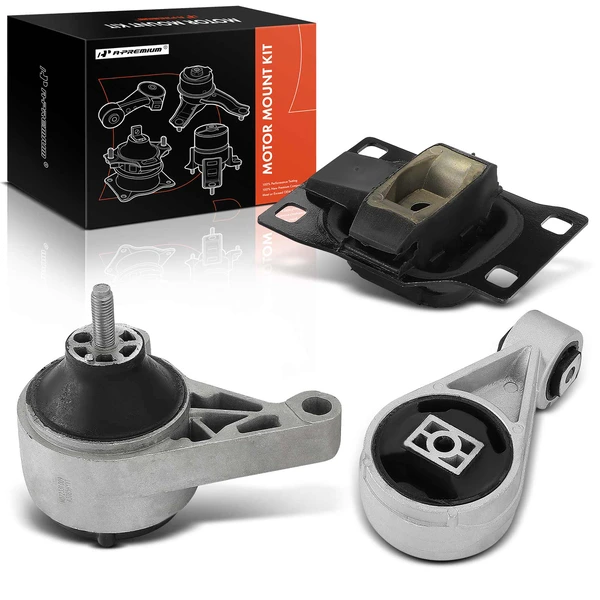 3 Pcs Engine Motor Mount & Transmission Mount for 2002-2003 Ford Focus