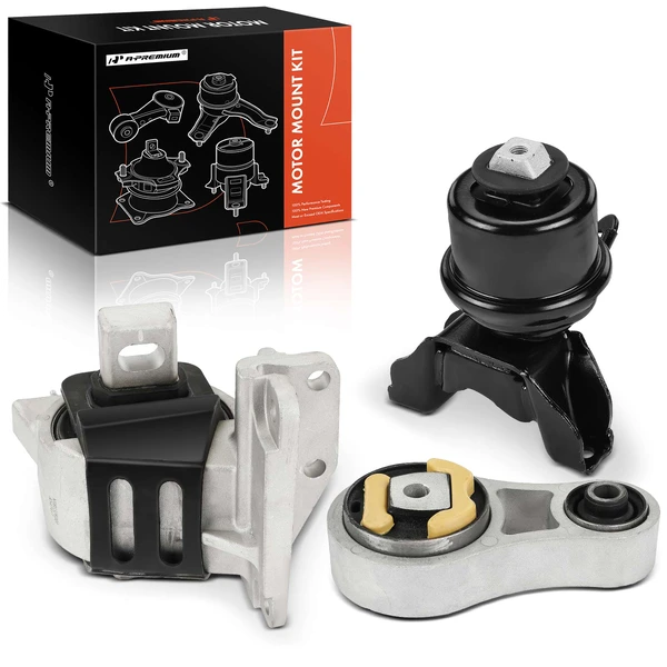 3 Pcs Engine Motor Mount & Transmission Mount for 2007-2009 Ford Fusion