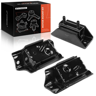 3 Pcs Engine Motor & Transmission Mount