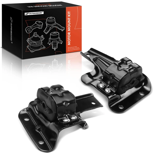 2-Pc Motor Mount, Front, A-Premium APEM1022