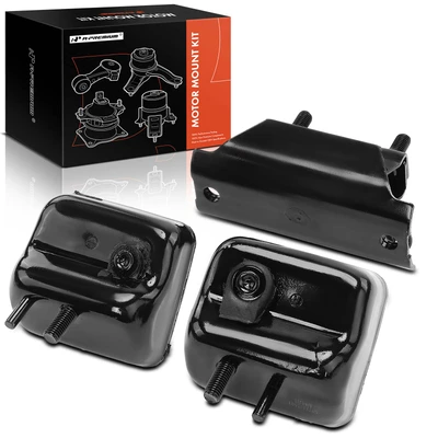 3 Pcs Engine Motor & Transmission Mount