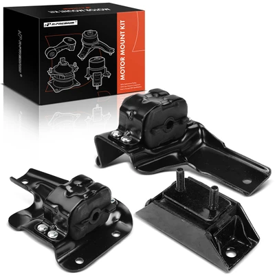 3 Pcs Engine Motor & Transmission Mount