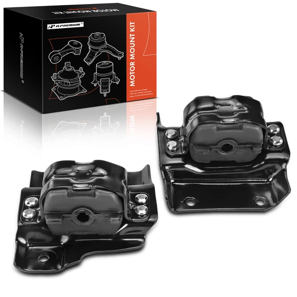 2-Pc Motor Mount Front Left & Front Right A-Premium APEM1030