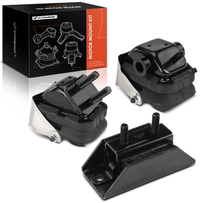 3 Pcs Motor & Transmission Mount