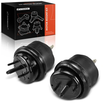 2 Pcs Engine Motor & Transmission Mount