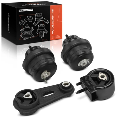 4 Pcs Engine Motor & Engine Torque Strut & Transmission Mount