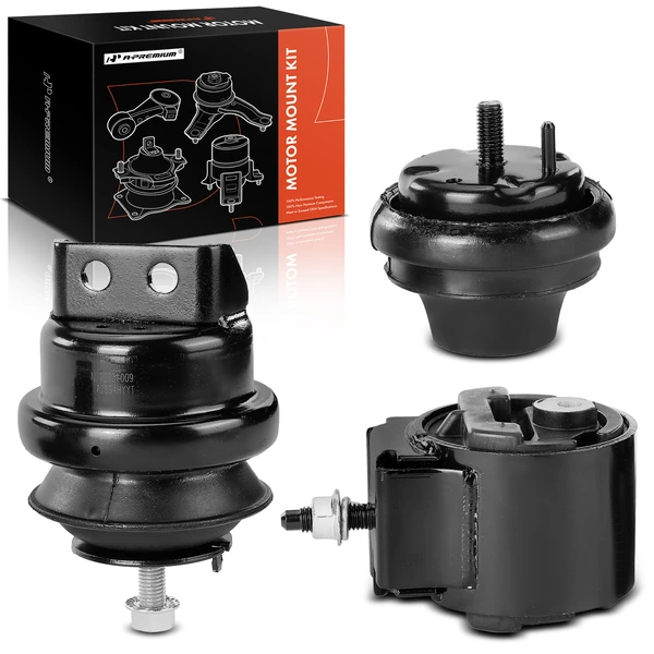 3 Pcs Automatic Transmission & Engine Motor Mount for 2000-2005 Mercury Sable