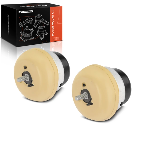 2-Pc Motor Mount, Front Left & Right, A-Premium APEM1049