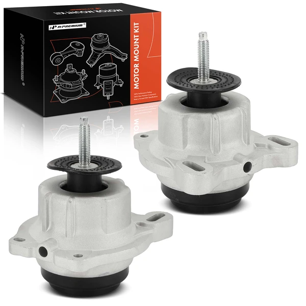 2 Pcs Front Engine Motor Mount for 2015-2019 Ford Transit-350 HD