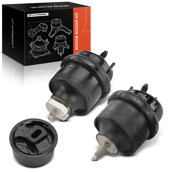 2005-2007 Ford Five Hundred 3-Pc Engine Mount and Transmission Mount Kit Front A-Premium APEM1153