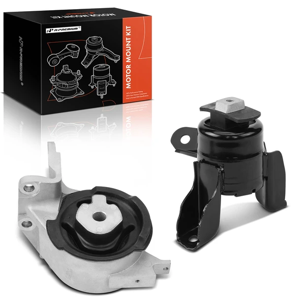 2 Pcs Engine Motor & Transmission Mount for 2010-2012 Ford Fusion