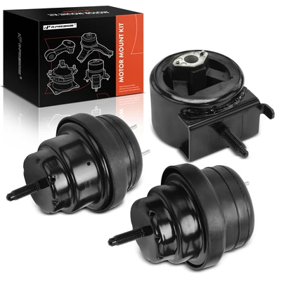 3 Pcs Engine & Transmission Mount