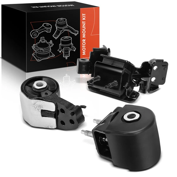 3-Pc Engine Mount + Transmission Mount, A-Premium APEM1291