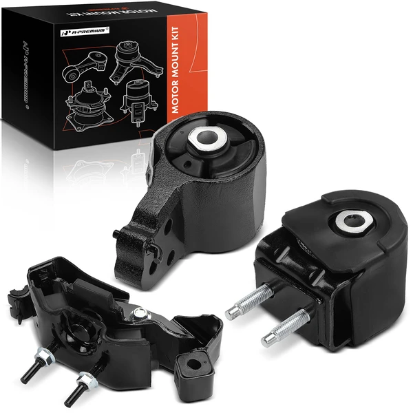 3-Pc Engine Motor + Auto Transmission Mount, A-Premium APEM1292