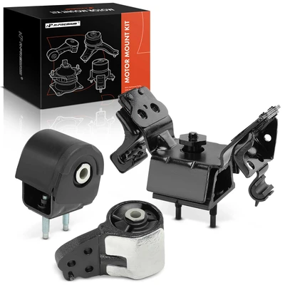 3 Pcs Engine Motor & Transmission Mount