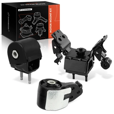 3 Pcs Engine Motor & Transmission Mount