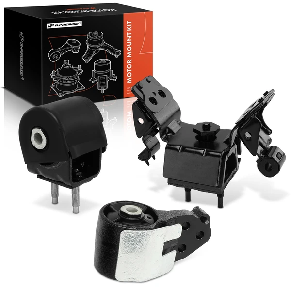 2017-2023 Ford F-150 3-Pc Engine Mount and Transmission Mount Kit Front & Rear A-Premium APEM1295