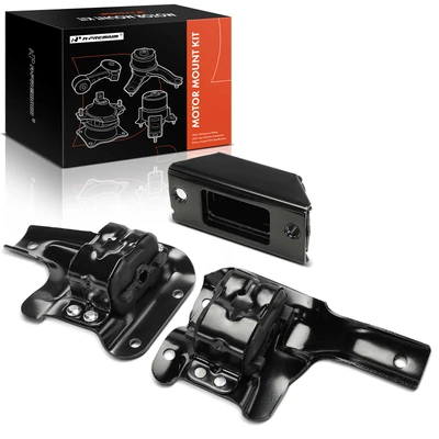 3 Pcs Engine Motor & Automatic Transmission Mount