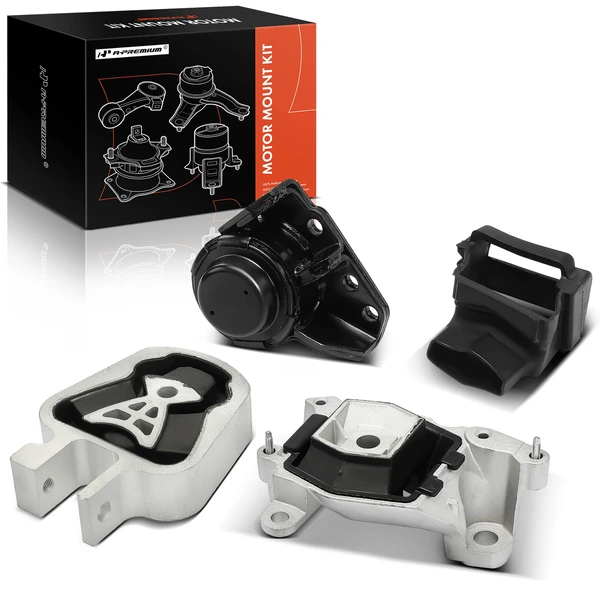 3-Pc Engine Mount + Transmission Mount + Engine Torque Strut Mount, A-Premium APEM1304