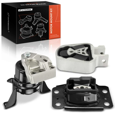 3 Pcs Engine Motor & Transmission Mount & Torque Strut Mount