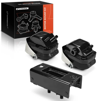 3 Pcs Engine Motor & Automatic Transmission Mount