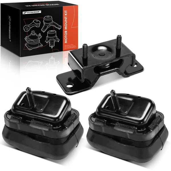 3-Pc Motor Mount + Transmission Mount, A-Premium APEM1518