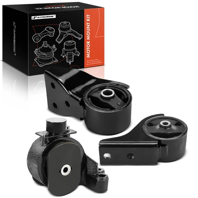 3 Pcs Front & Rear Engine Motor Mount