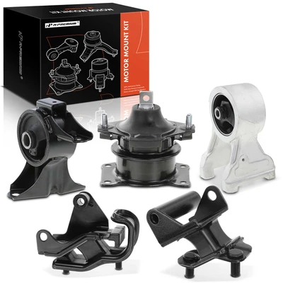 5 Pcs Engine Motor & Transmission Mount