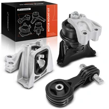2006-2011 Honda Civic Engine Mount + Transmission Mount, 3 Pcs, Front, A-Premium, APEM211