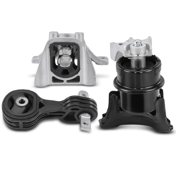 2006-2011 Honda Civic 3-Pc Engine Mount and Transmission Mount Kit Front A-Premium APEM211